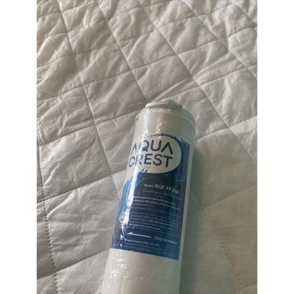 AQUACREST Refrigerator Water Filter Model AQF-FF26A Replacement for BOSCH 640565 - Picture 7 of 12